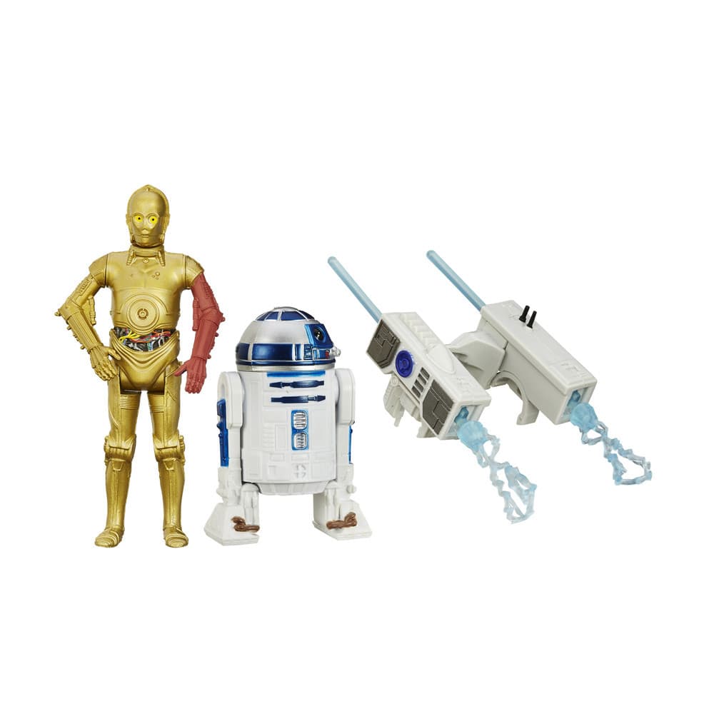 Anúncio: Boneco Hasbro Star Wars B3957 R2-D2 & C-3PO 9.5cm