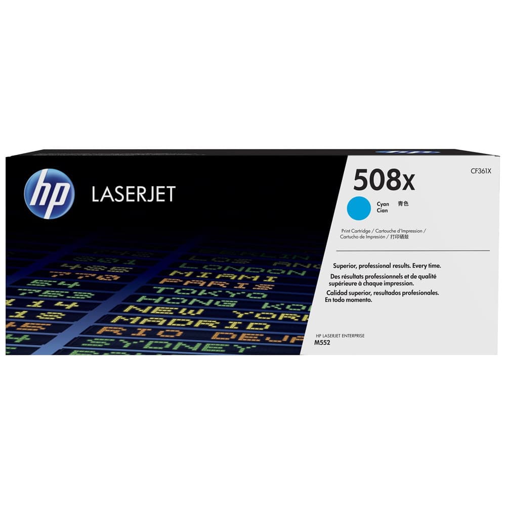 Anúncio: Toner HP 508X Cyan – CF361X