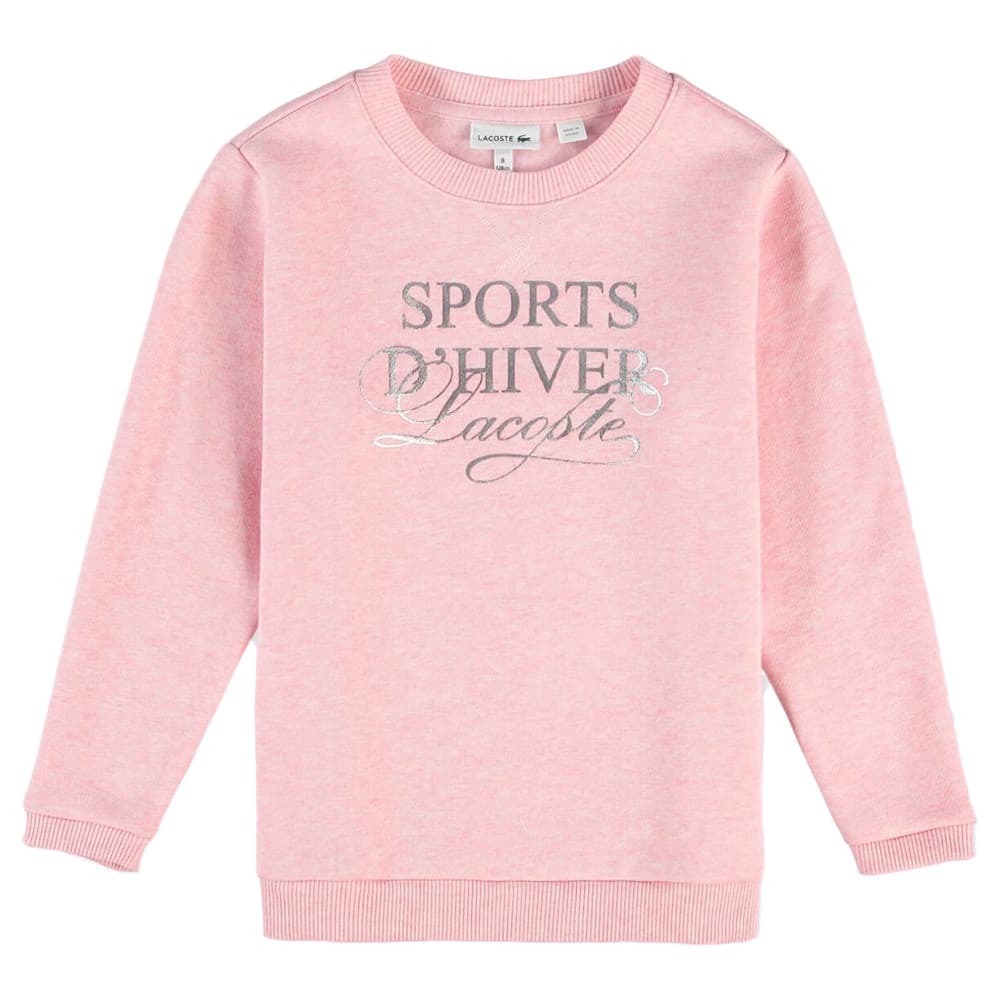 Anúncio: Suéter Lacoste Infantil Feminina SJ9682-SXM 02A – Rosa