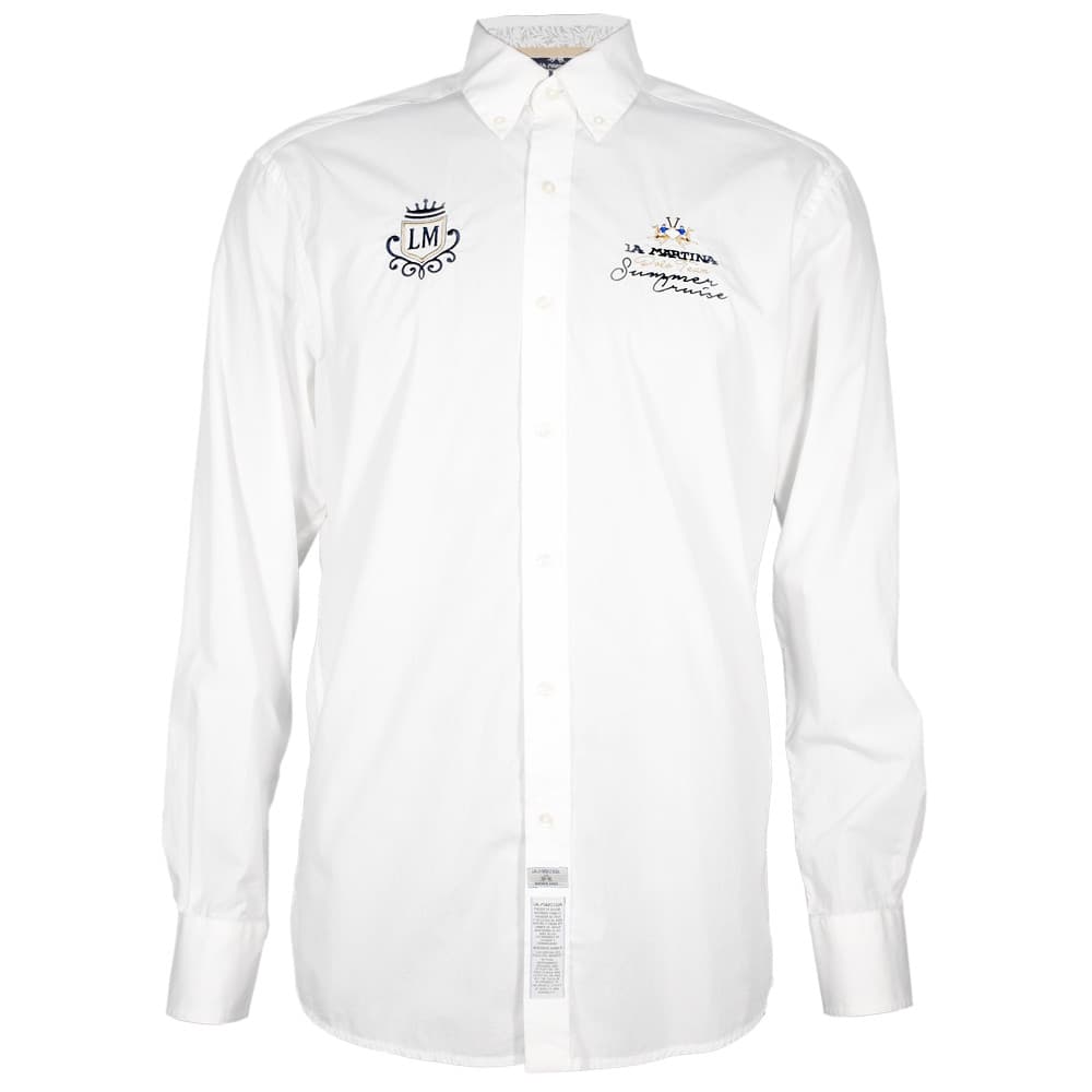 Anúncio: Camisa La Martina Masculino EQ.JMC602 06 – Branco