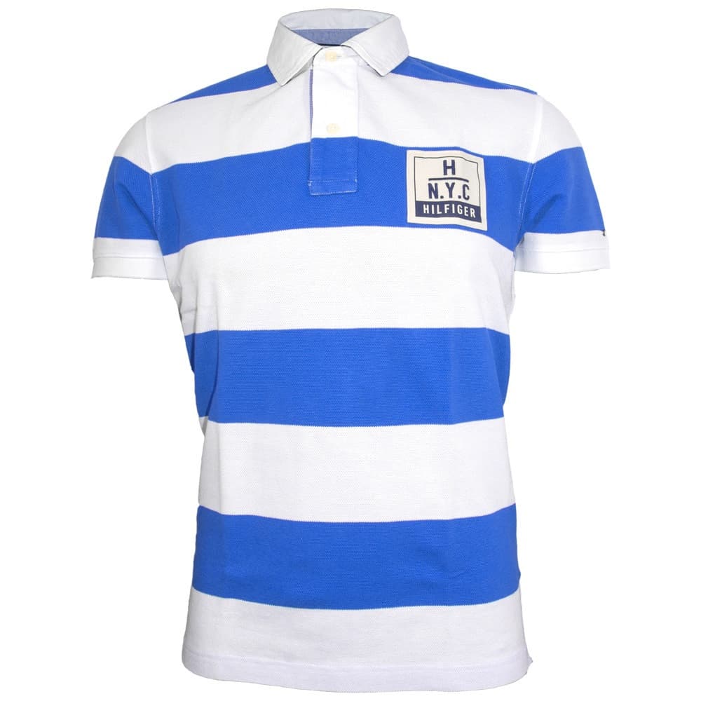 Anúncio: Camiseta Tommy Hilfiger Polo Masculino MW0MW00805-902 S Branco / Azul
