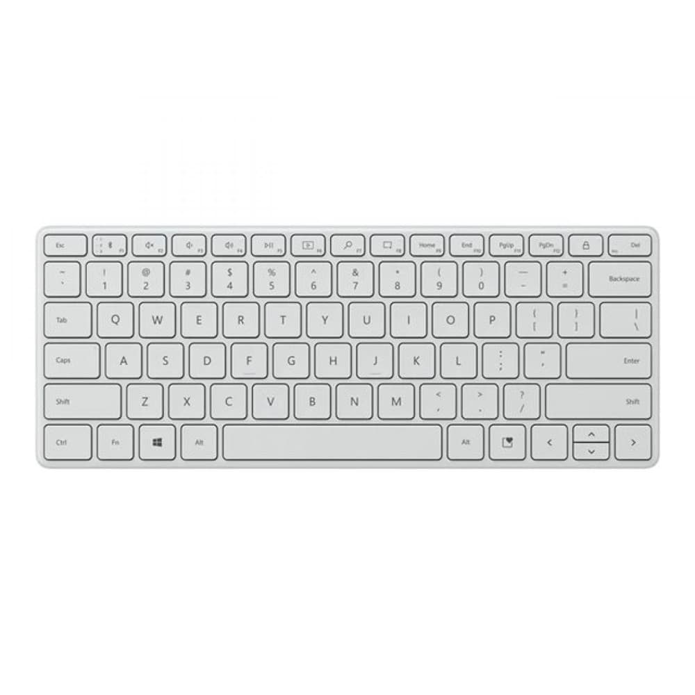 Anúncio: Teclado Compacto Microsoft Bluetooth Espanhol Glacier – 21Y-00033