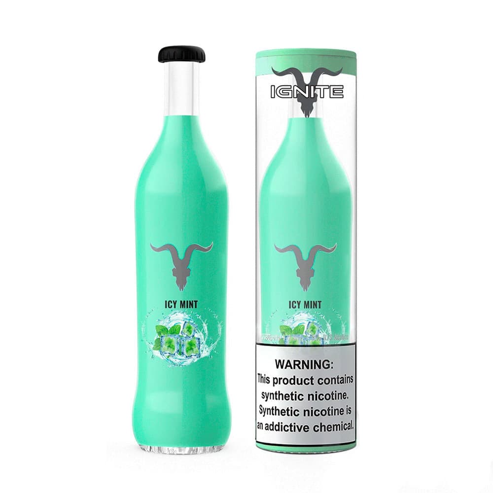 Anúncio: Vape Descartável Ignite V25 2500 Puffs Icy Mint – 5% Nicotina 1.000mAh