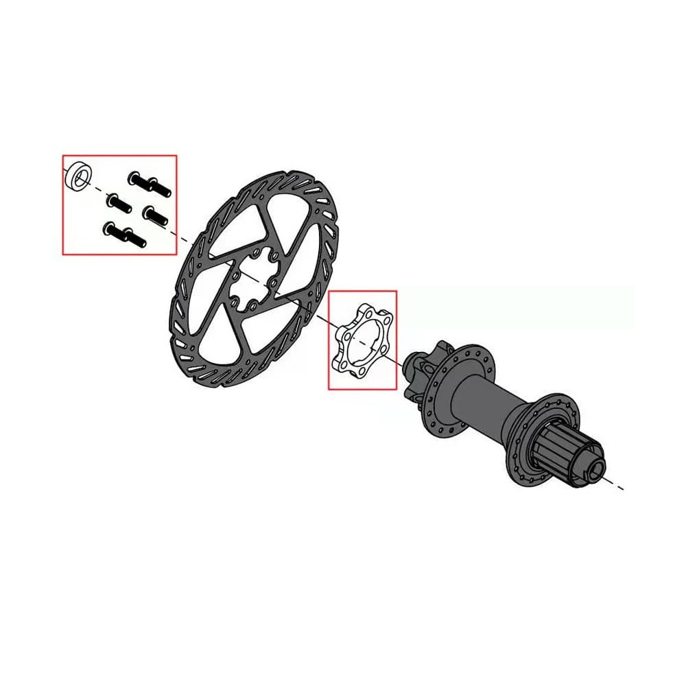 Anúncio: BIKE CUBO – ADAPTADOR BOOST ZTTO 6F –