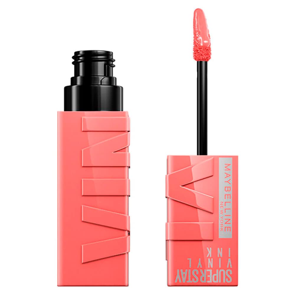 Anúncio: Batom Maybelline Superstay Vinyl Nude Charmed N 100