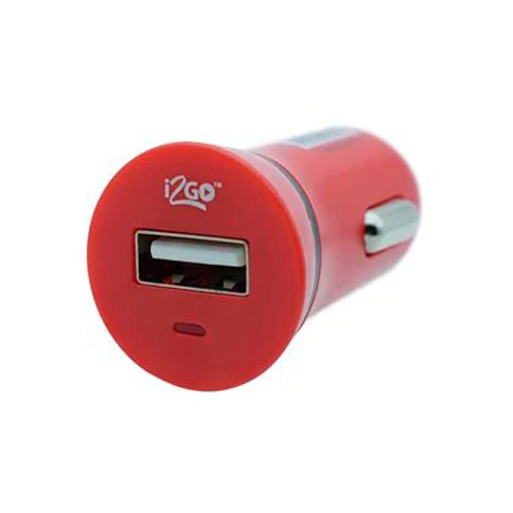 Anúncio: Carregador Veicular i2GO I2GCAR012RD USB – Vermelho