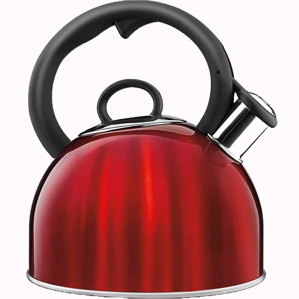 Anúncio: Chaleira Cuisinart Aura 2 Inox 2L – Vermelha Metálica CTK-S17MR
