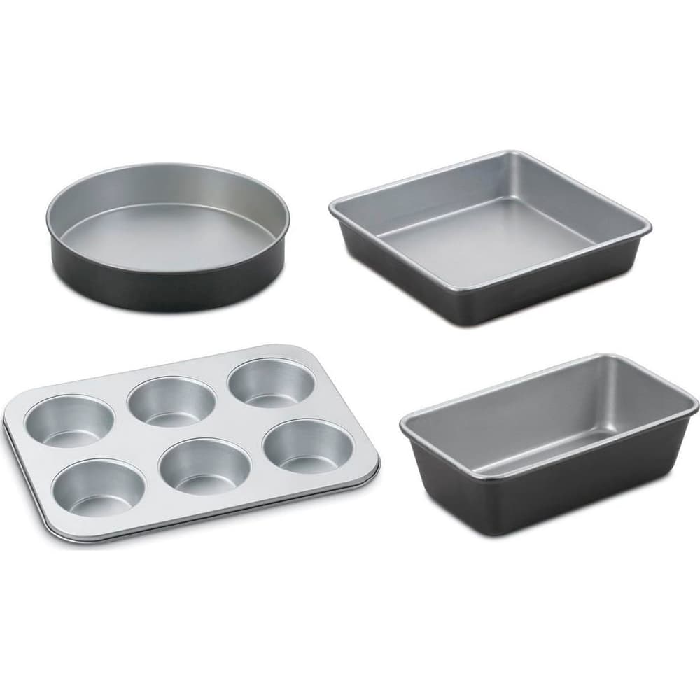 Anúncio: Kit de Assadeiras Cuisinart AMB-4 Antiaderentes Chef’s Classic Prata/Preto – 4 Peças