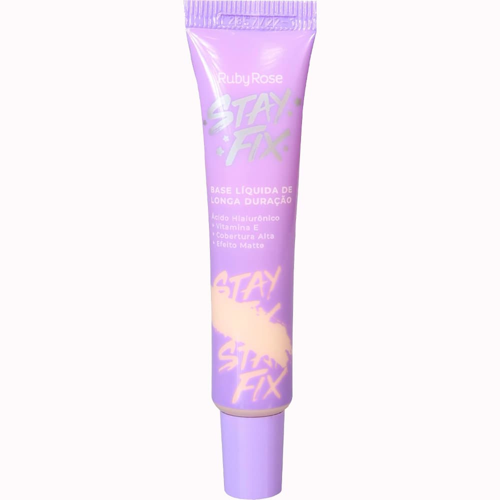 Anúncio: Base Líquida Ruby Rose Stay Fix C00 FIX HB 873-1