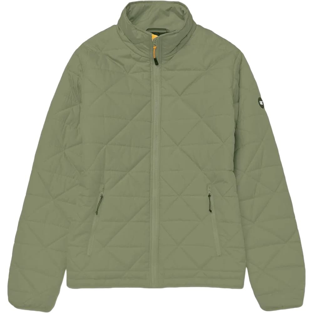 Anúncio: Jaqueta Caterpillar Feminino Mediumwight Insulated Triangle Quilted S Verde – 4040125-180515