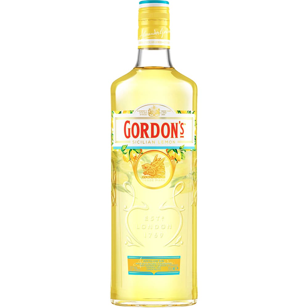 Anúncio: Gin Gordon’s Sicilian Lemon 700ML