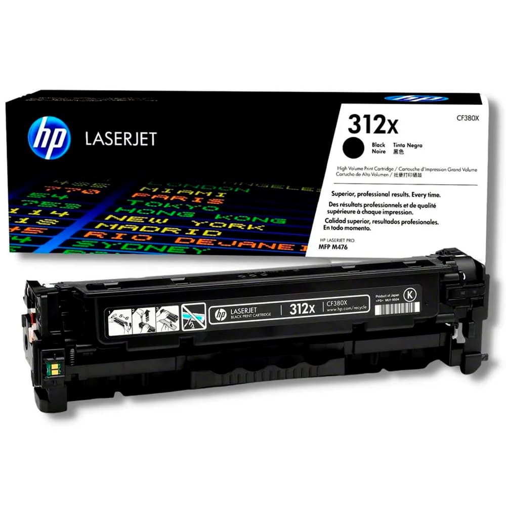 Anúncio: Toner HP 312X Preto – CF380X