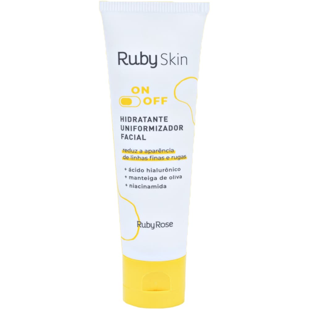 Anúncio: Hidratante Uniformizador Facial da Ruby Rose ON-OFF HB 408