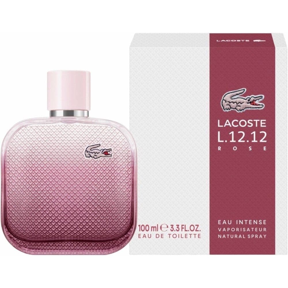 Anúncio: Perfume Lacoste L.12.12 Rose Eau Intense Eau de Toilette Feminino 100ML