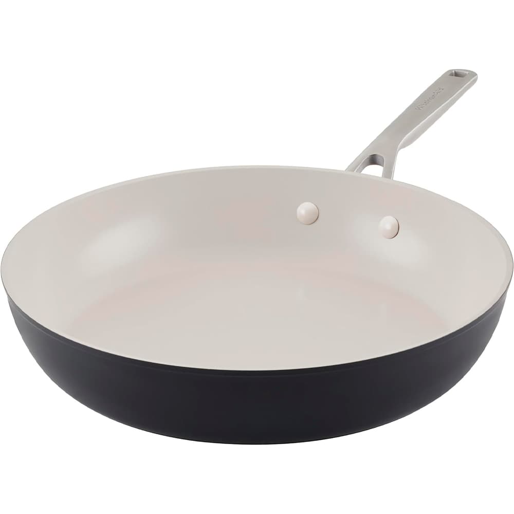 Anúncio: Frigideira KitchenAid 84839 Antiaderente Cerâmica 31CM Preto Fosco