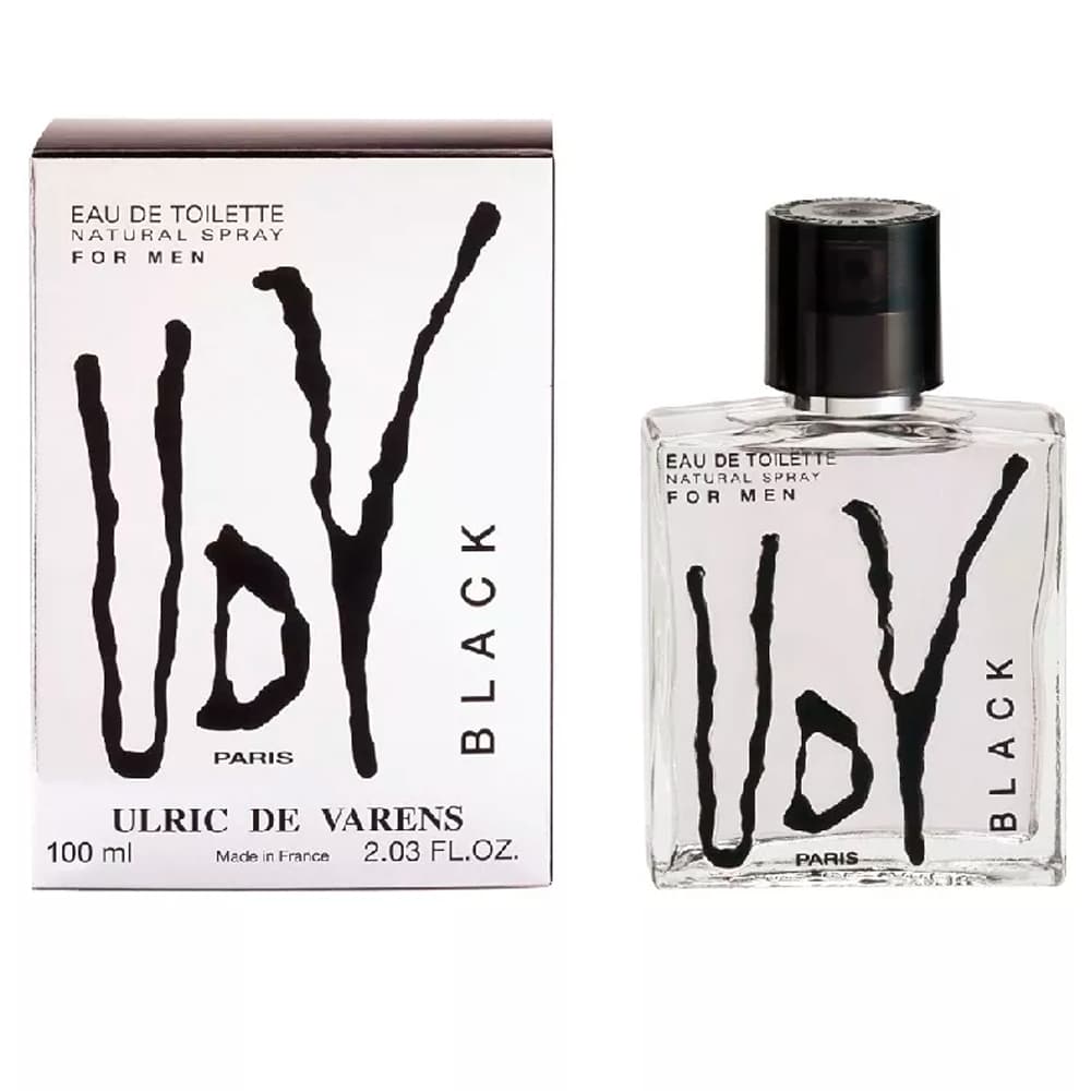 Anúncio: Perfume Ulric De Varens Black For Men Eau de Toilette Masculino 100ML