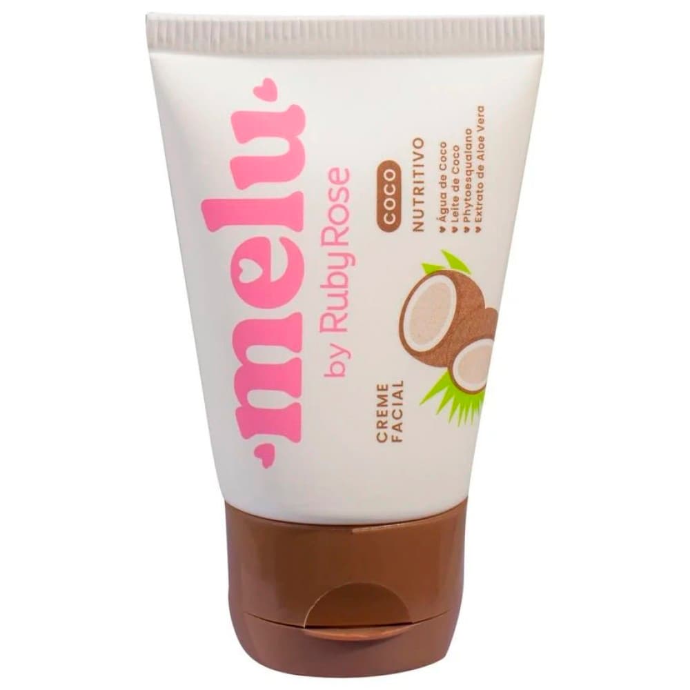 Anúncio: Creme Facial Ruby Rose Nutritiva Coco Melu 40G