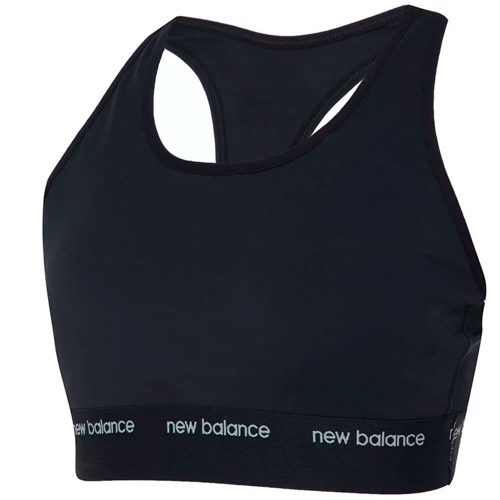 Anúncio: Top New Balance Feminino Sport Essentials XL Preto – WB41048BK