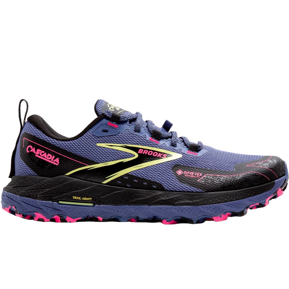 Anúncio: Tênis Brooks Feminino Cascadia 18 GTX 9.5 Violeta – 1204151B464