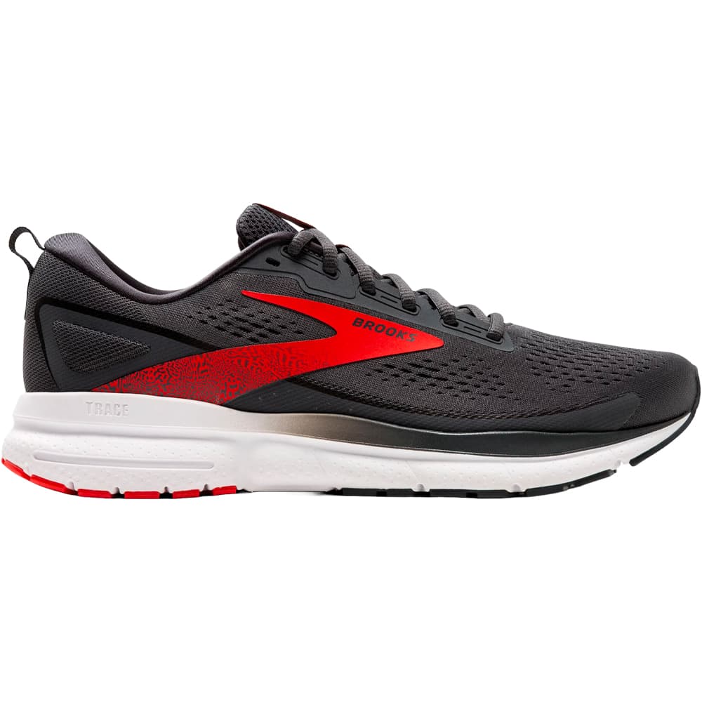 Anúncio: Tênis Brooks Masculino Trace 3 8.5 Preto/Vermelho – 1104121D083