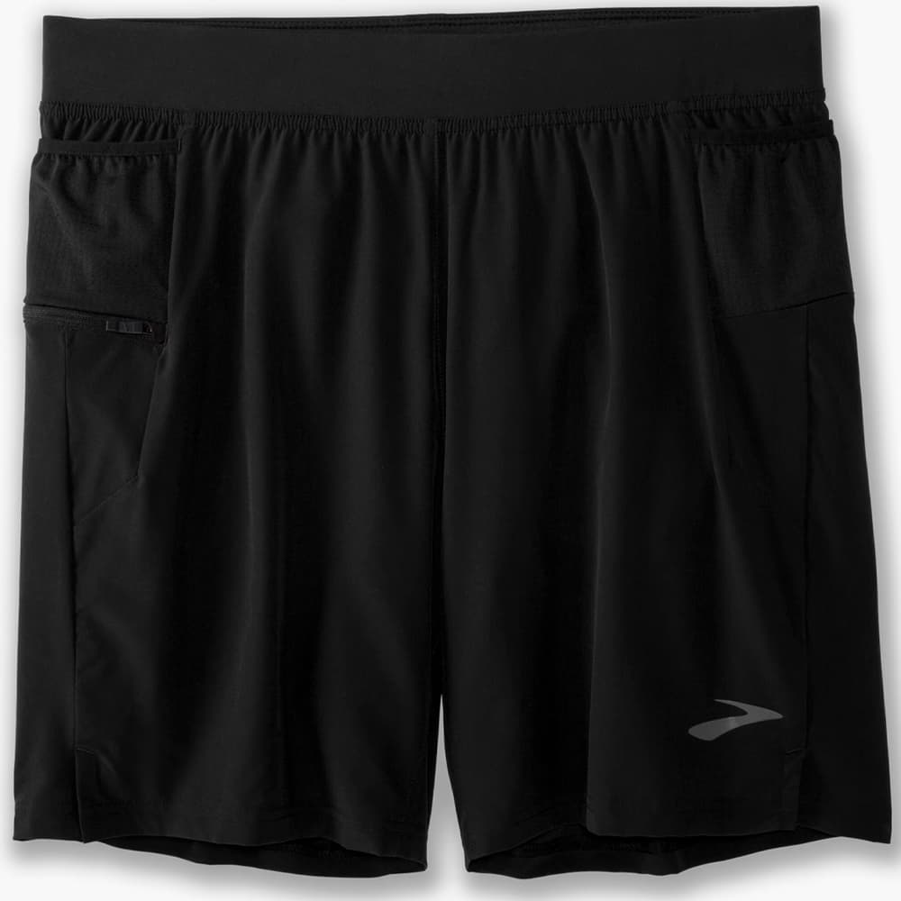 Anúncio: Short Brooks Masculino Sherpa 7” 2-In-1 S Preto – 211333001