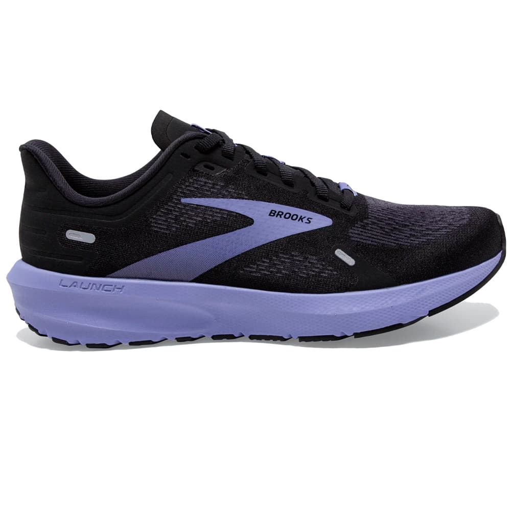 Anúncio: Tênis Brooks Feminino Launch 9 8.5 Preto/Roxo – 1203731B060