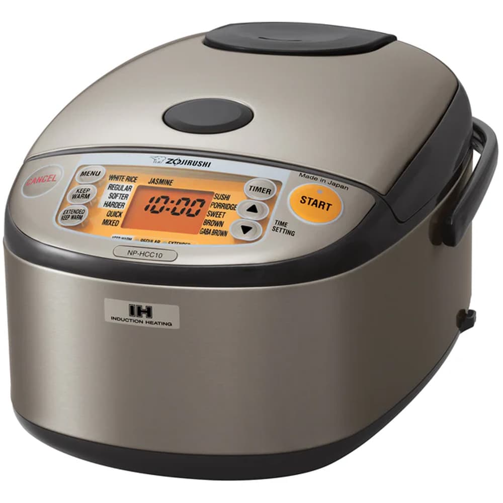 Anúncio: Panela Elétrica de Arroz Zojirushi NP-HCC18XH Aquecimento por Indução 10 Xícaras 1.8L 110V – Cinza