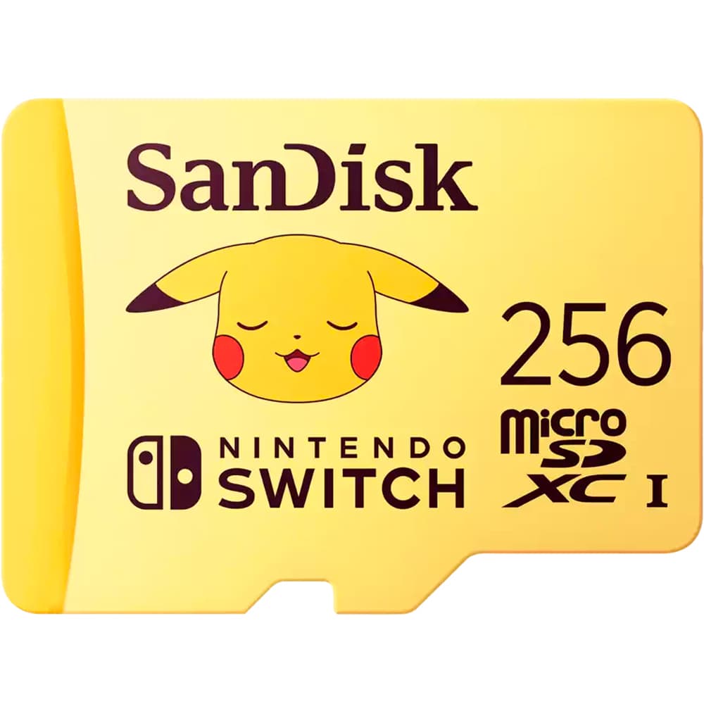 Anúncio: Cartão de Memória SanDisk Micro SDXC Nintendo Switch 256GB Pokemon – SDSQXAO-256G-GN6ZK