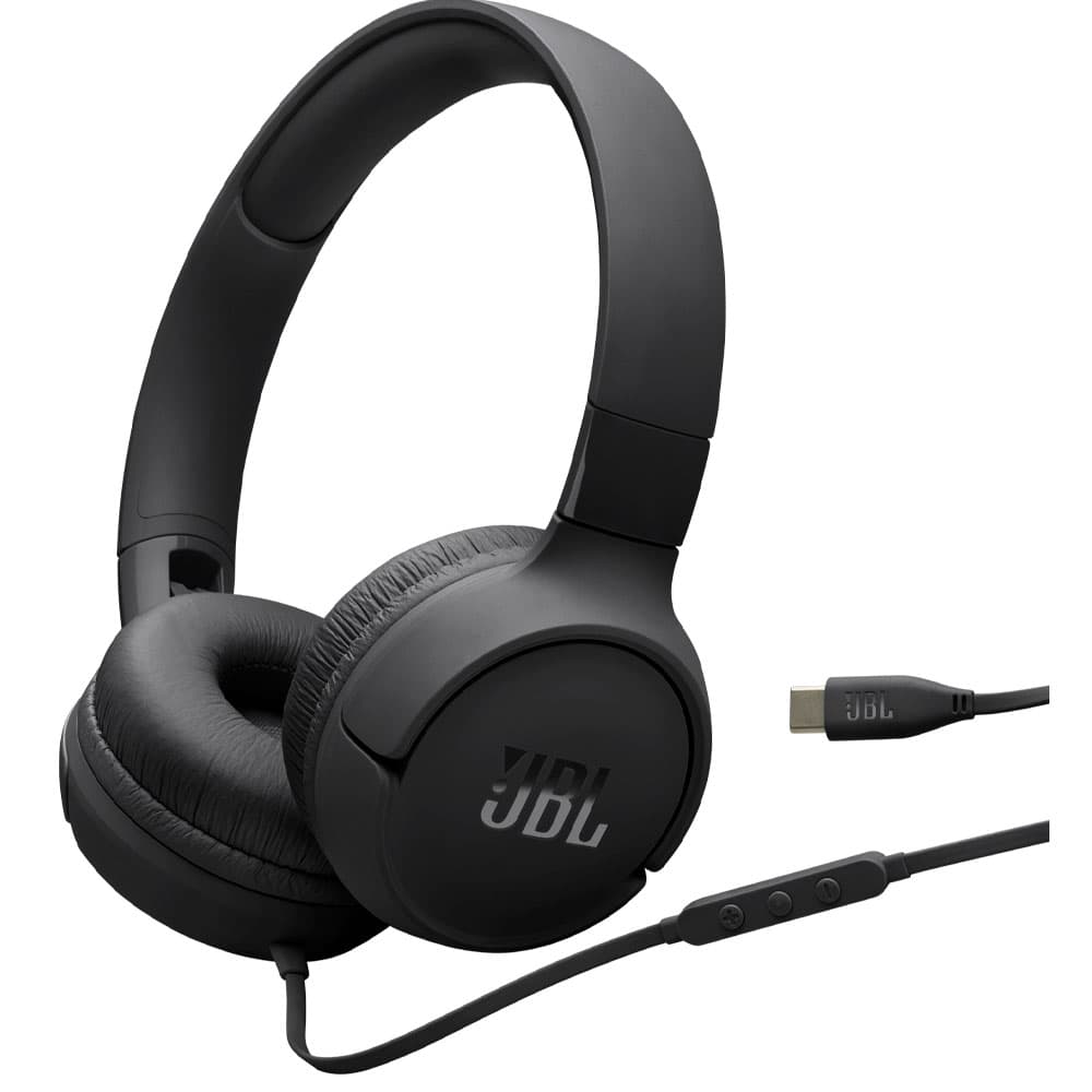 Anúncio: Fone de Ouvido JBL T520C USB-C – Preto JBLT520CBLKAM