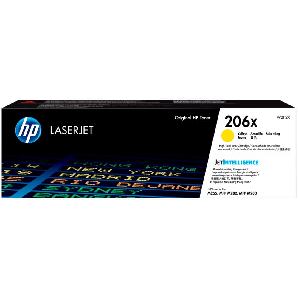 Anúncio: Toner HP 206X Amarelo – W2112X