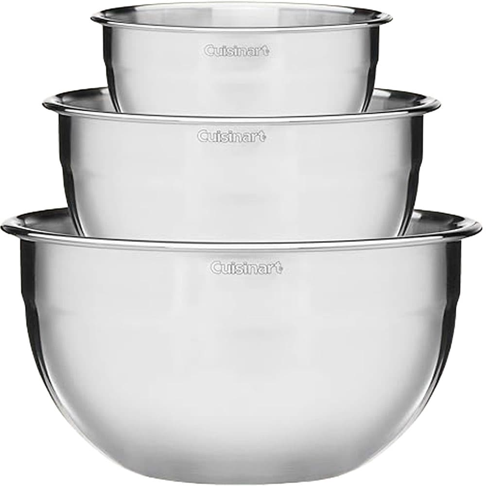Anúncio: Tigelas de Mistura Cuisinart CTG-00-SMBSB Aço Inoxidável Preto – 3 Peças