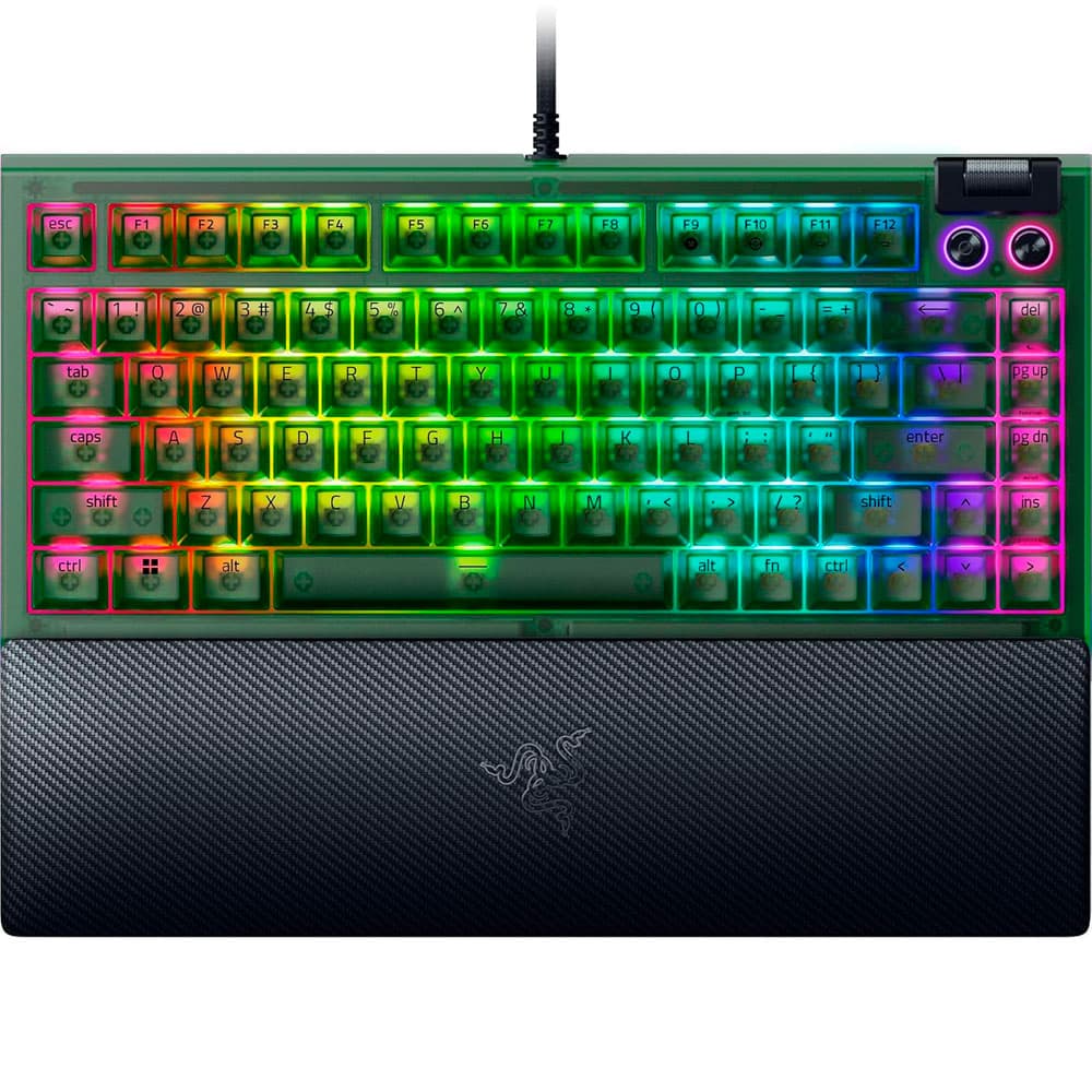 Anúncio: Teclado Gamer Razer Blackwidow V4 75% – Hot-Swappable Mechanical Gaming Key – RZ03-05003400-R3U1
