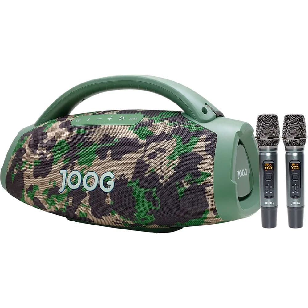 Anúncio: Speaker Joog One Hifi JOF-01 Com 2 Microfones +Controle 200W IP67 – Camuflado