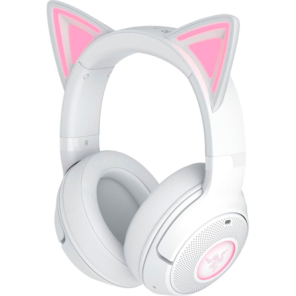 Anúncio: Headset Razer Kraken Kitty V2 BT Wireless Bluetooth RGB WIT – RZ04-04860600-R3U1