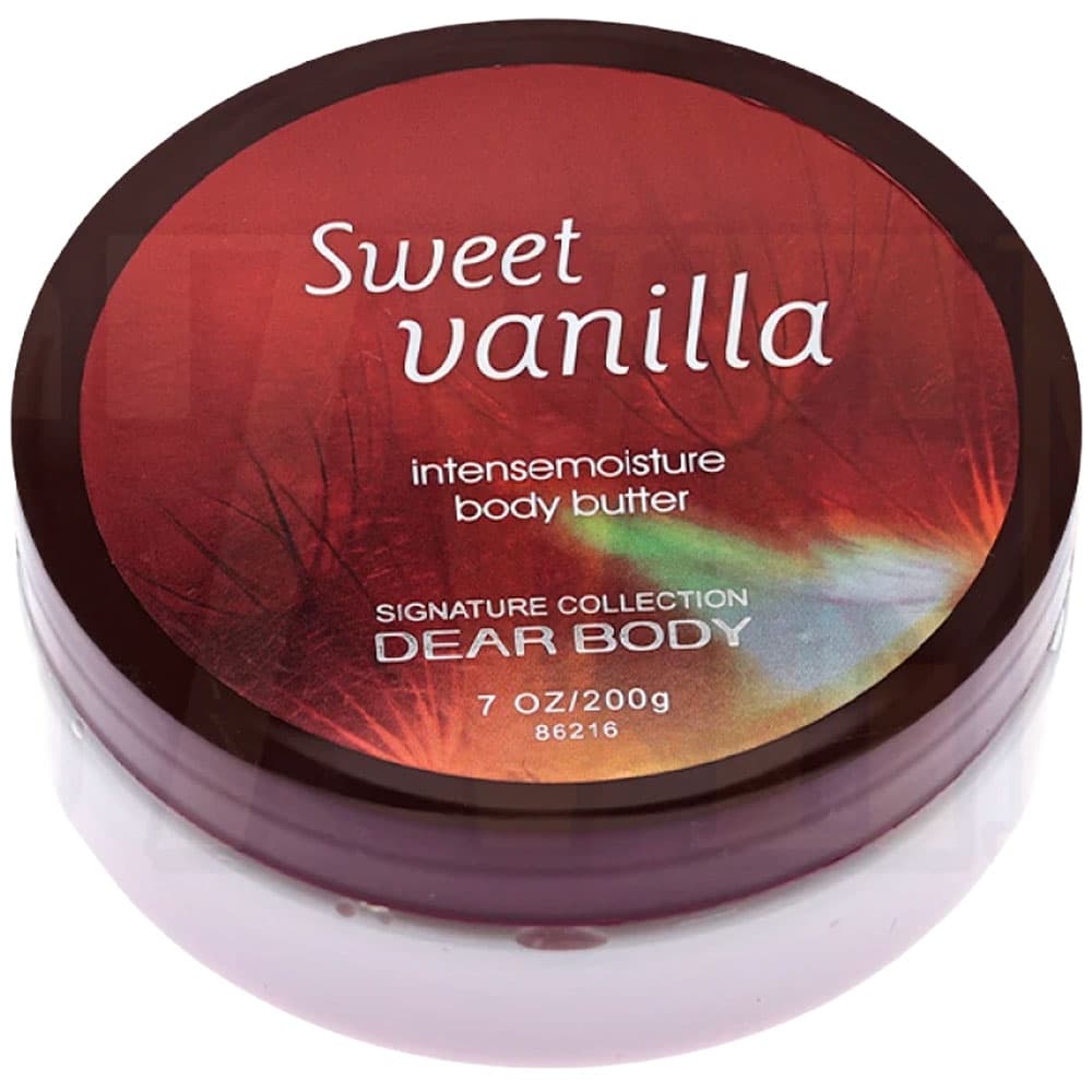 Anúncio: Creme Dear Body Butter Sweet Vainilla 200GR