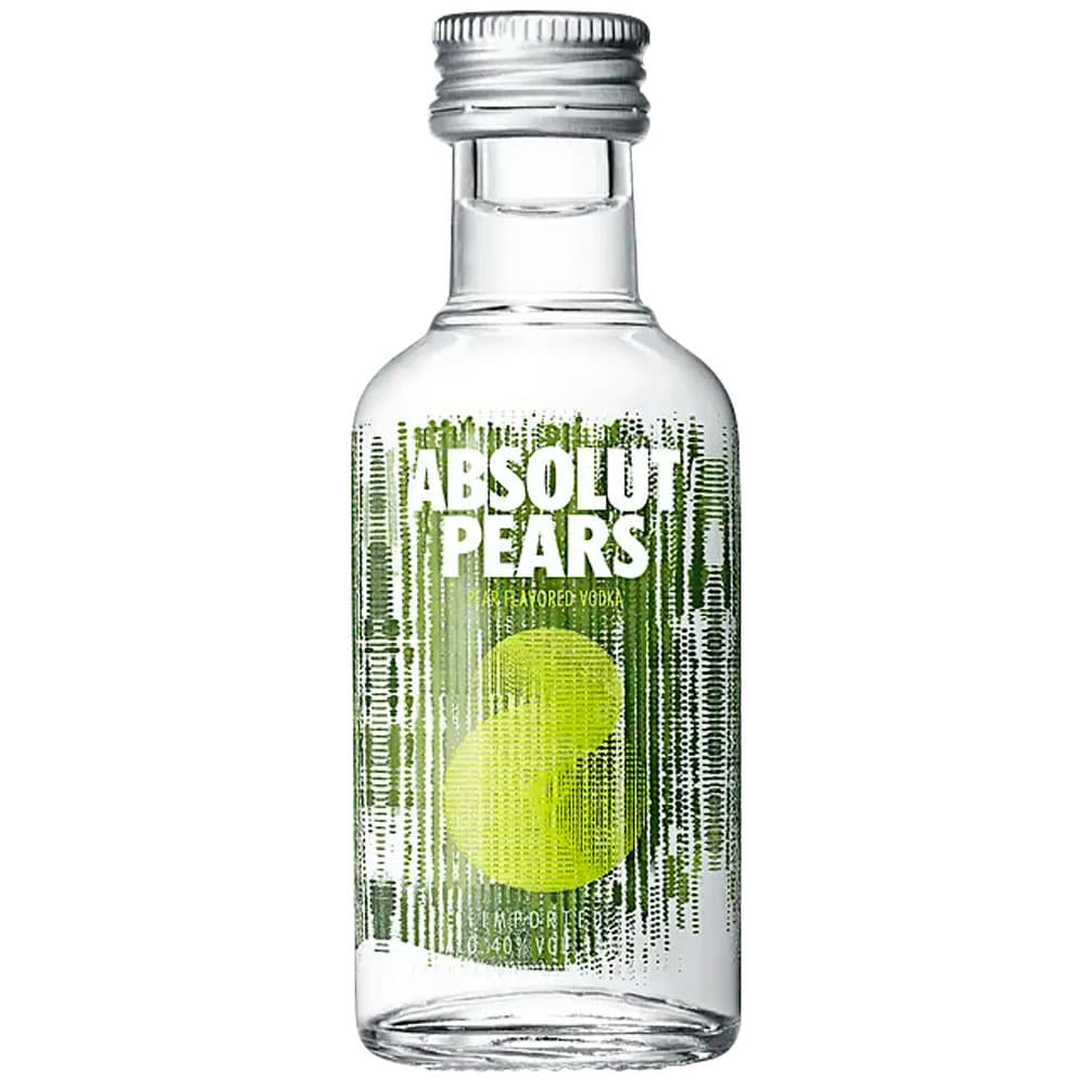 Anúncio: Vodka Absolut Mini Pears 50ML
