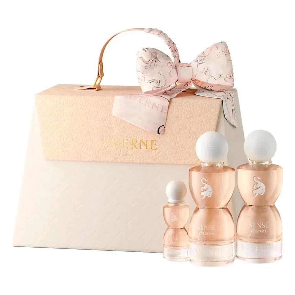 Anúncio: Kit Laverne Perfume Sense Forever Blanco 75ML+Hair Spray 75ML+10ML