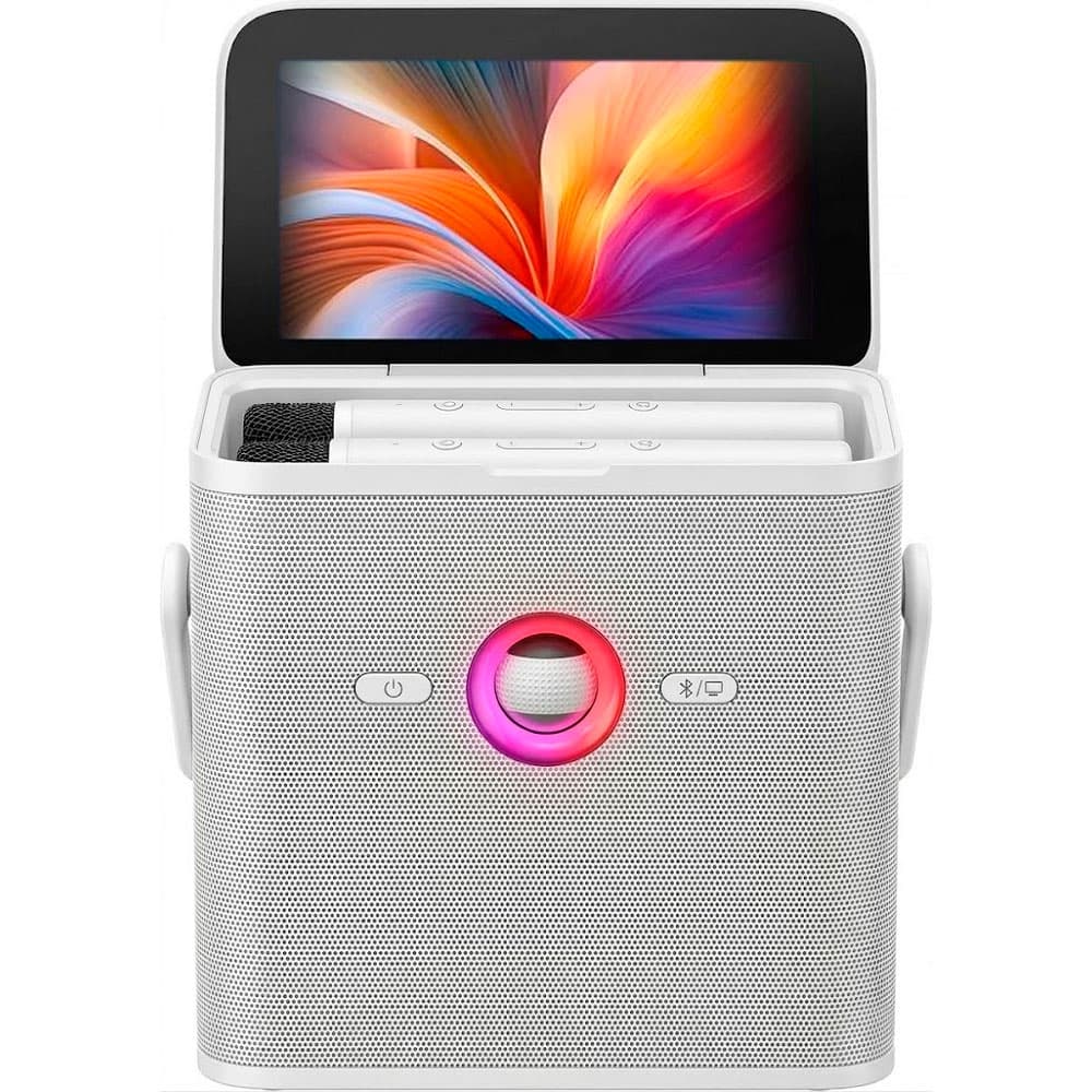 Anúncio: Speaker Joog Shell S3 7” 80W RMS/Wi-Fi 5G/Bateria 35WH 2 Microfone Branco