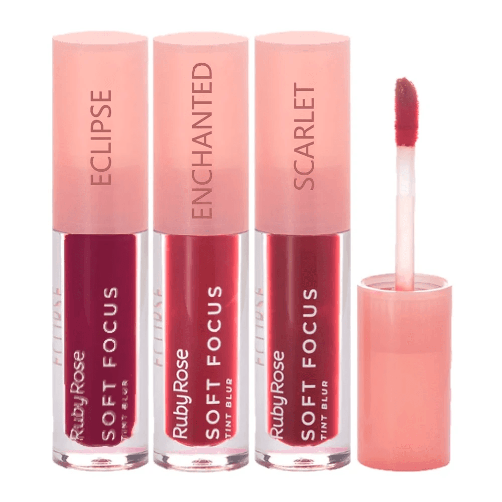 Anúncio: Batom Líquido Ruby Rose HB L6601 Soft Focus Tint Blur Linea Rosa (UND)