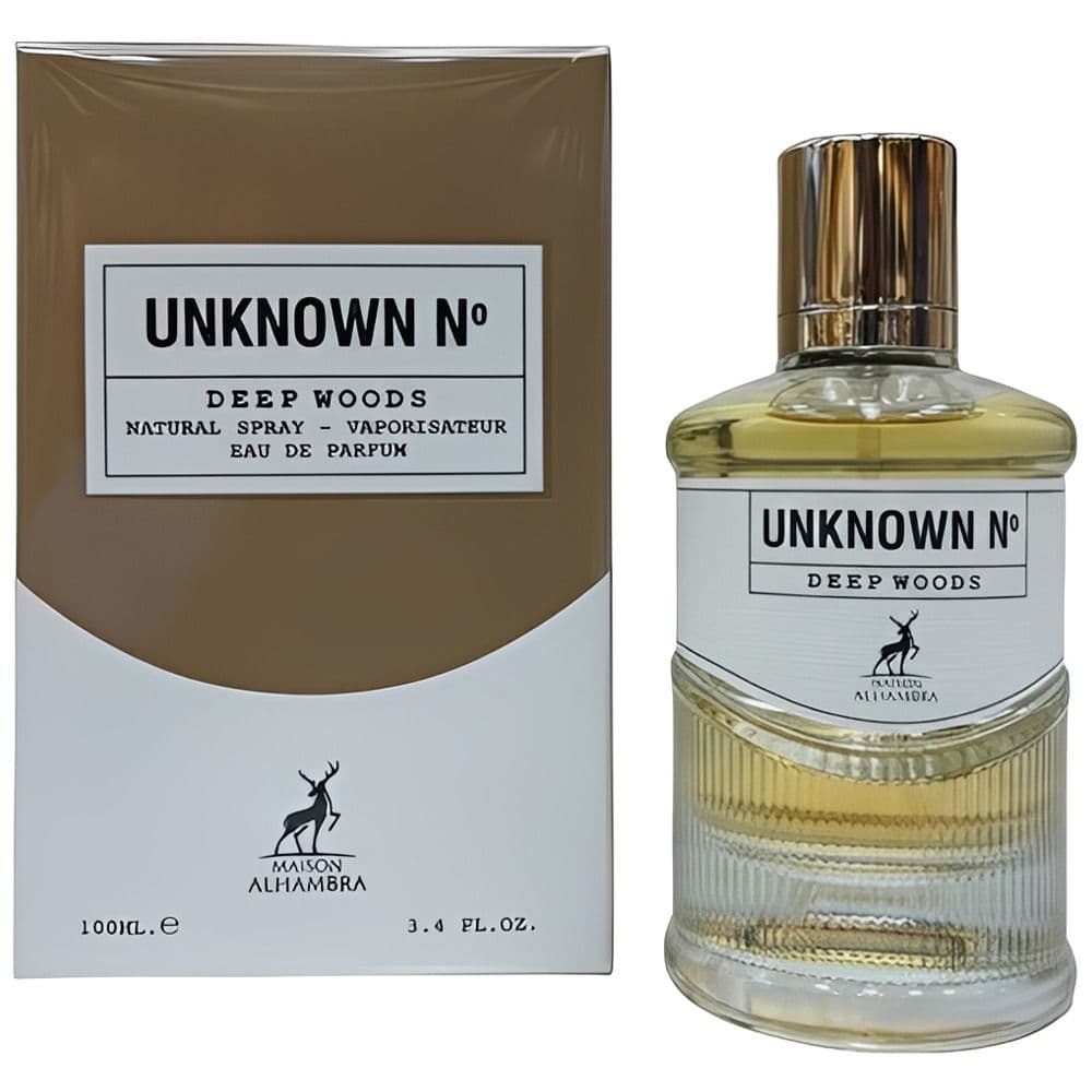 Anúncio: Perfume Maison Alhambra Unknown No Deep Woods Eau de Parfum Masculino 100ML