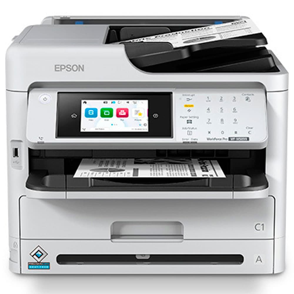 Anúncio: Impressora Monocromática Epson WorkForce Pro WF-M5899 MFP 4X1 I/S/C/F USB/Wi-Fi/Rede