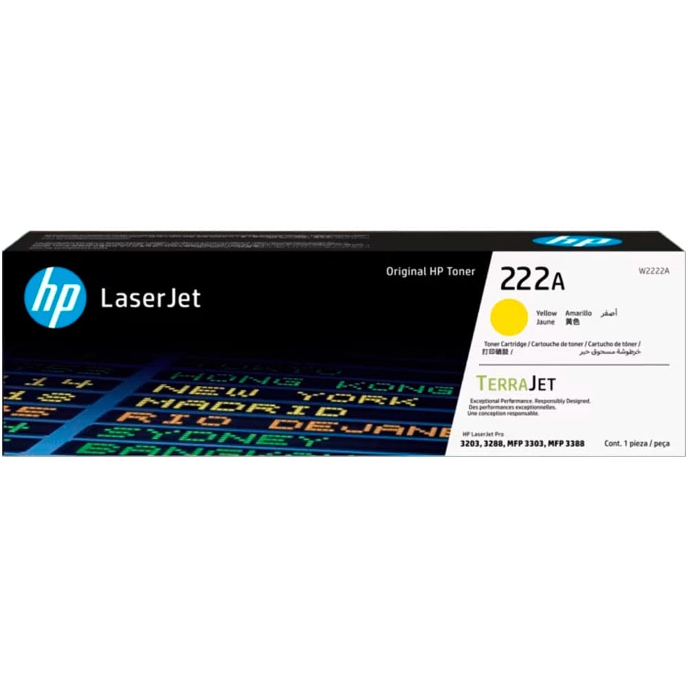 Anúncio: Toner HP 222A Amarelo W2220A