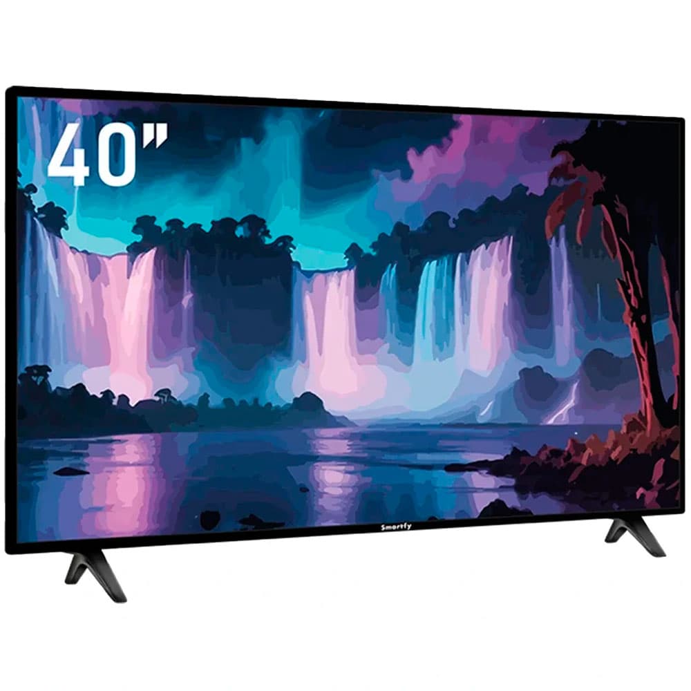 Anúncio: Smart TV Smartfy STV40B 40” FHD Wi-Fi Android 14 com 2 Controles