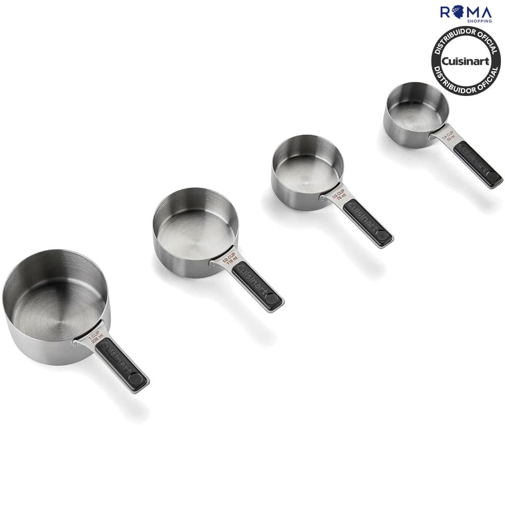 Anúncio: Kit de Copos Medidores Magnéticos Cuisinart CTG-00-4MMCC Inox – 4 Peças