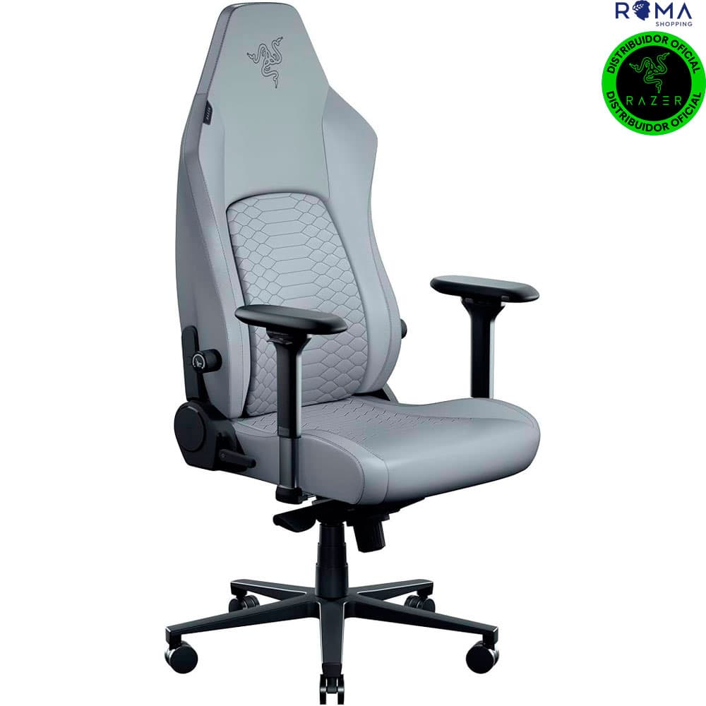 Anúncio: Cadeira Gamer Razer Iskur V2 NewGen Light Grey – RZ38-04901000-R3CA