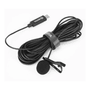 Anúncio: Microfone de Lapela Omnidirecional Boya BY-M3-OP conector USB Tipo C