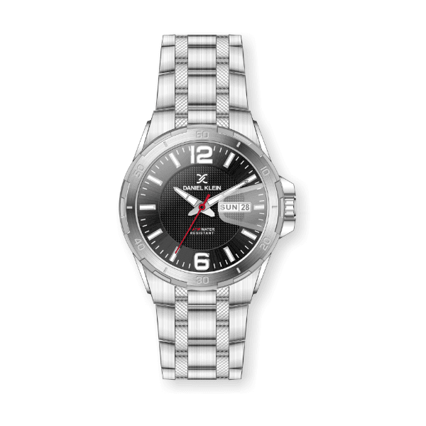 Anúncio: Relógio Analógico Masculino Daniel Klein Premium DK.1.12380-2 - Prata e Preto