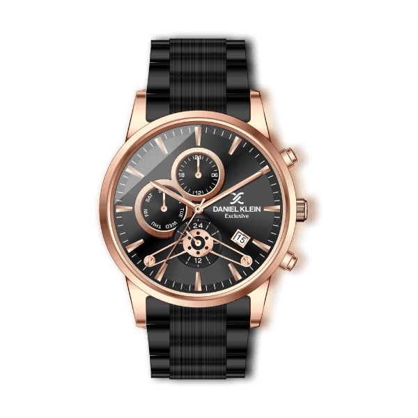 Anúncio: Relógio Analógico Masculino Daniel Klein Exclusive DK.1.12369-4 - Preto e Dourado