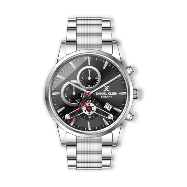 Anúncio: Relógio Analógico Masculino Daniel Klein Exclusive DK.1.12369-3 - Prata e Preto