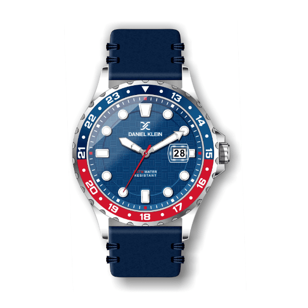Anúncio: Relógio Analógico Masculino Daniel Klein Premium DK.1.12349-3 - Azul e Prata